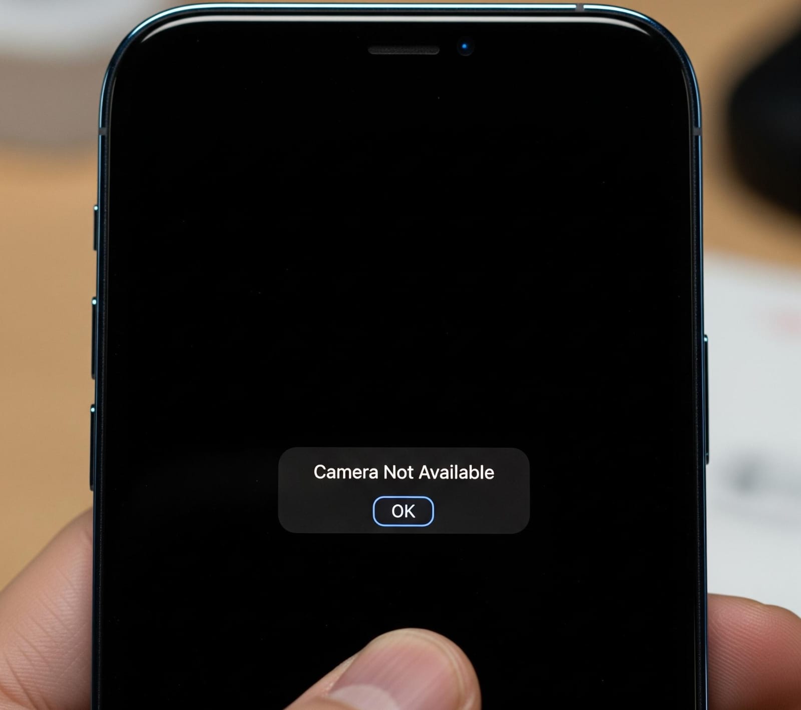 Camera app not opening issue
