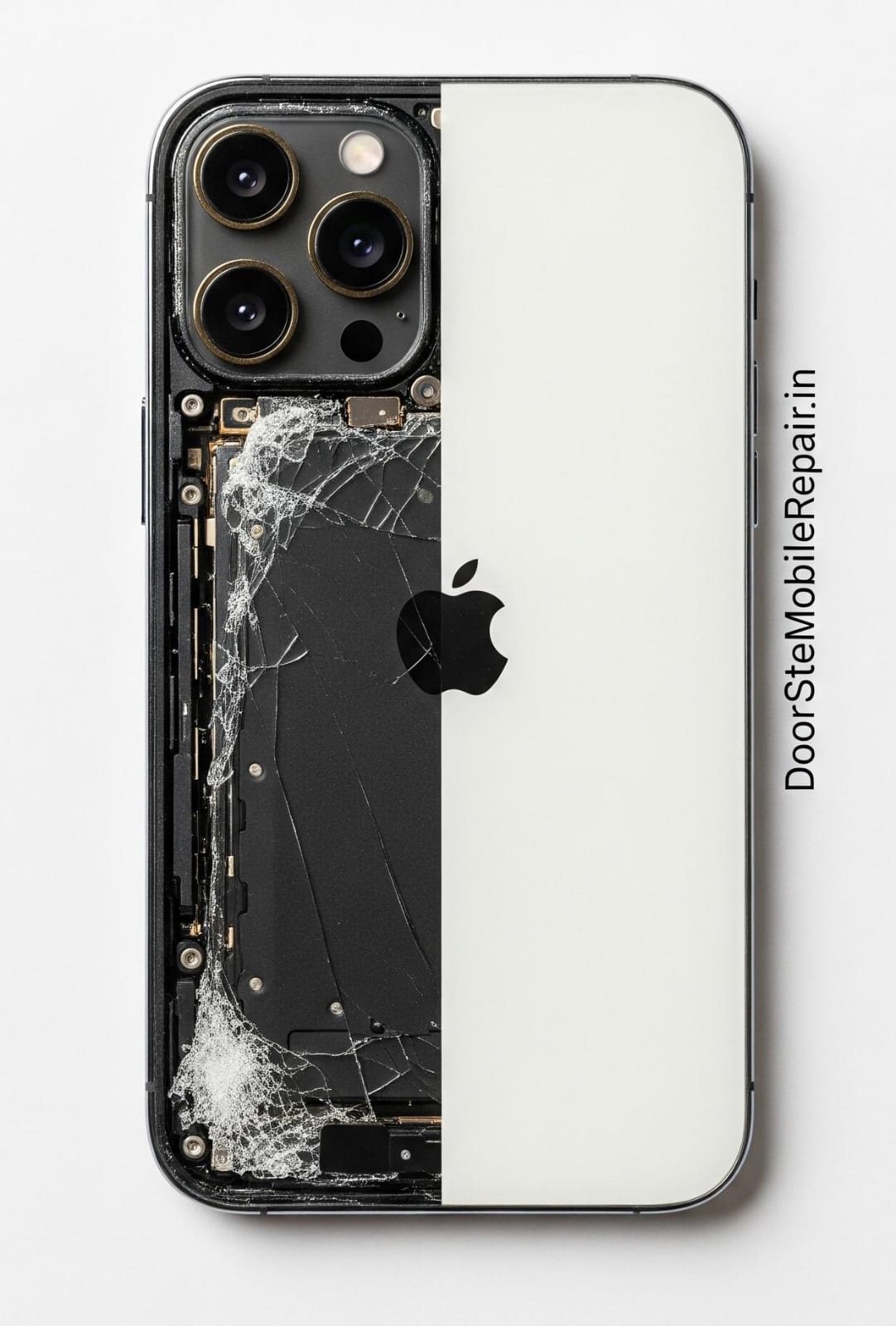 iphone 14 Back Glass Repair - Before and After